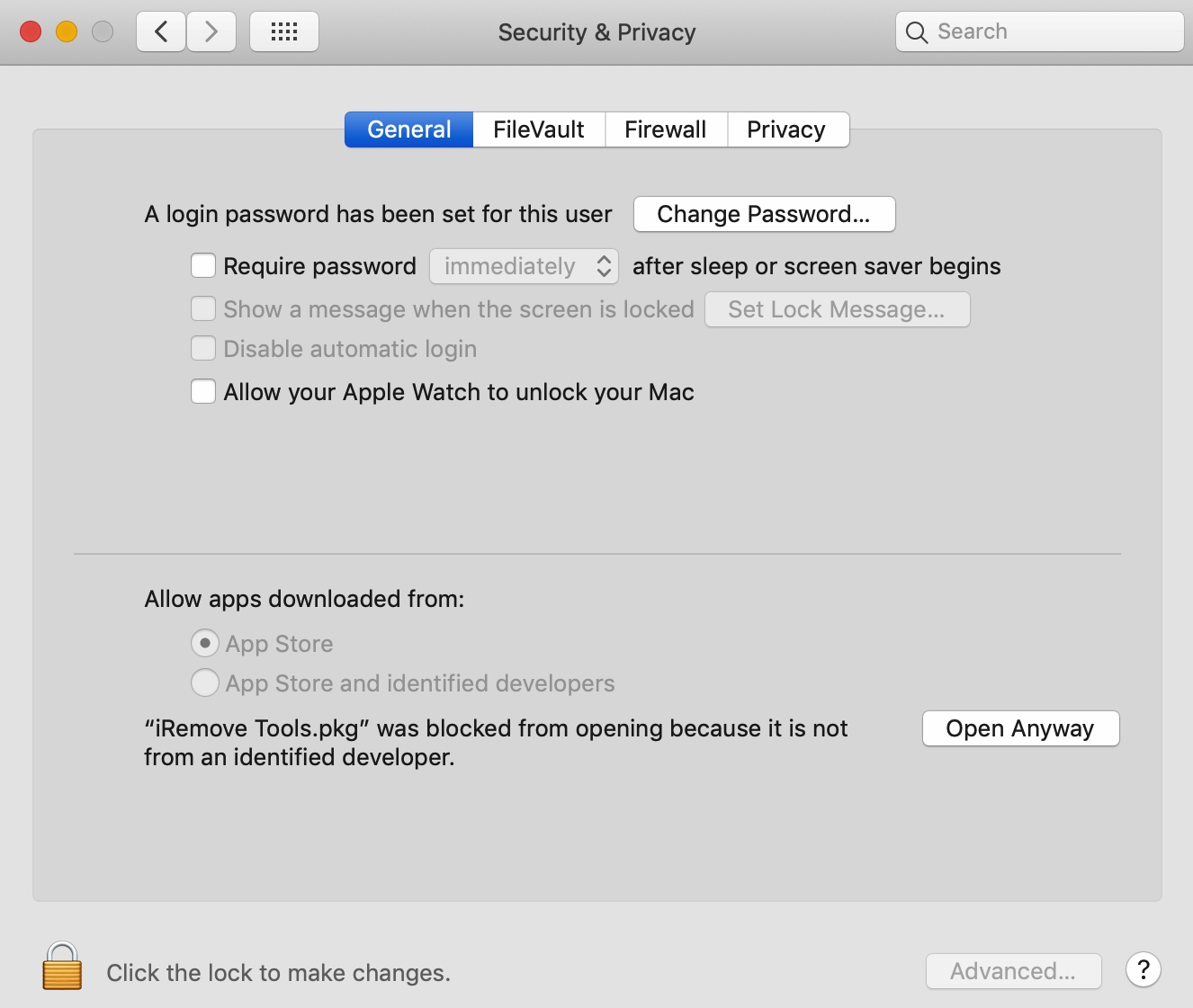 removing icloud account without password