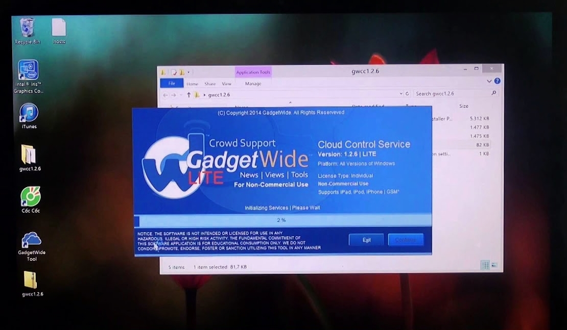 GadgetWide iCloud Bypass Tool
