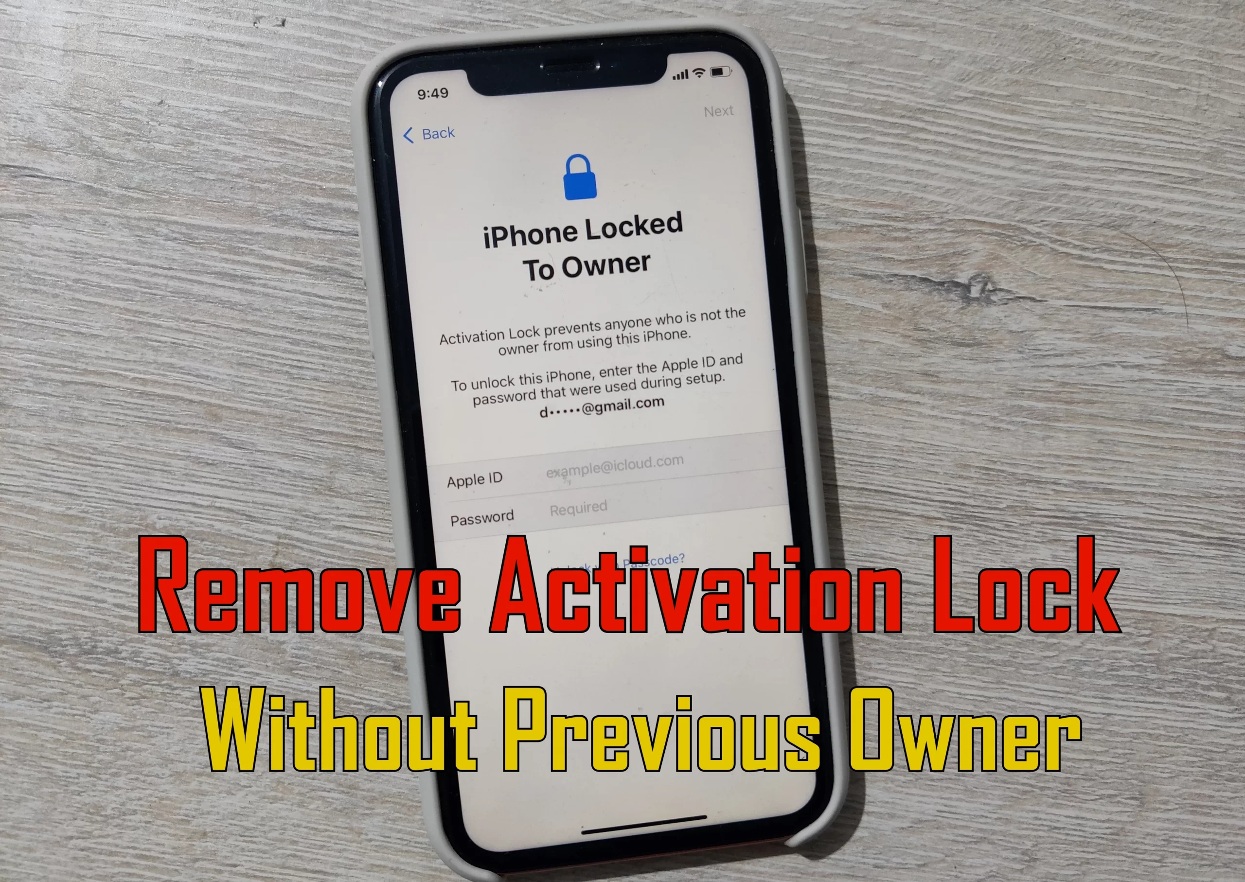 How To Remove Activation Lock Without Previous Owner For Free  [Permanent Solution 2022]